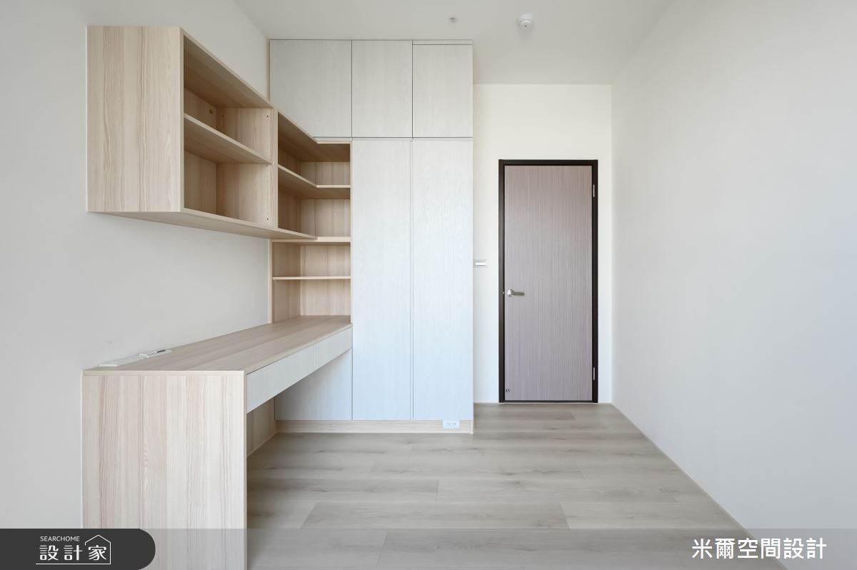 28坪新成屋(5年以下)＿現代北歐風客房案例圖片＿米爾空間設計＿米爾_美禾社區_新竹市之24