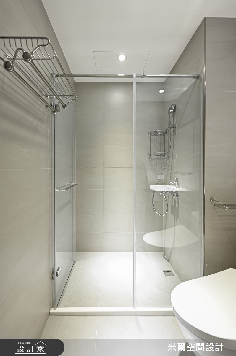 28坪新成屋(5年以下)＿現代北歐風浴室案例圖片＿米爾空間設計＿米爾_美禾社區_新竹市之31