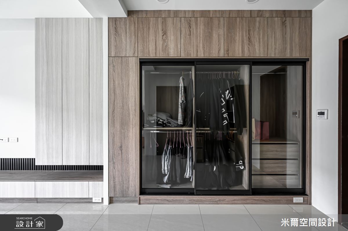 60坪新成屋(5年以下)＿北歐風臥室案例圖片＿米爾空間設計＿米爾_新成屋透天宅_桃園觀音之25