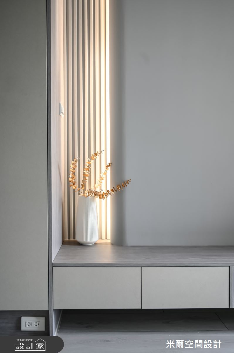 25坪新成屋(5年以下)＿現代風客廳案例圖片＿米爾空間設計＿米爾_成真社區_新竹市之13