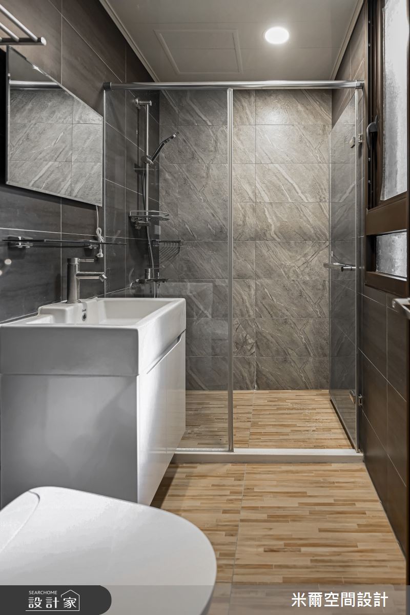 25坪新成屋(5年以下)＿現代風浴室案例圖片＿米爾空間設計＿米爾_成真社區_新竹市之34