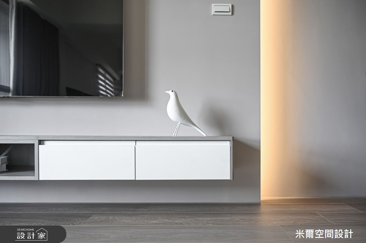 28坪中古屋(5~15年)＿現代北歐風客廳案例圖片＿米爾空間設計＿米爾_金鋐微美_新竹市之11