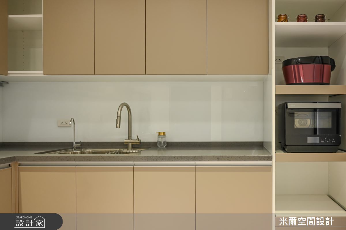 28坪中古屋(5~15年)＿現代北歐風廚房案例圖片＿米爾空間設計＿米爾_金鋐微美_新竹市之21