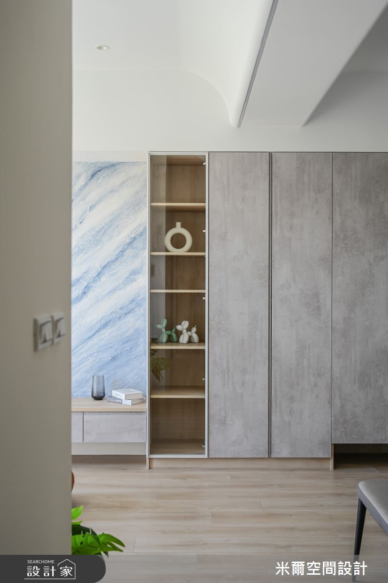 25坪新成屋(5年以下)＿北歐風客廳案例圖片＿米爾空間設計＿米爾_日光天晴_新竹竹北之4
