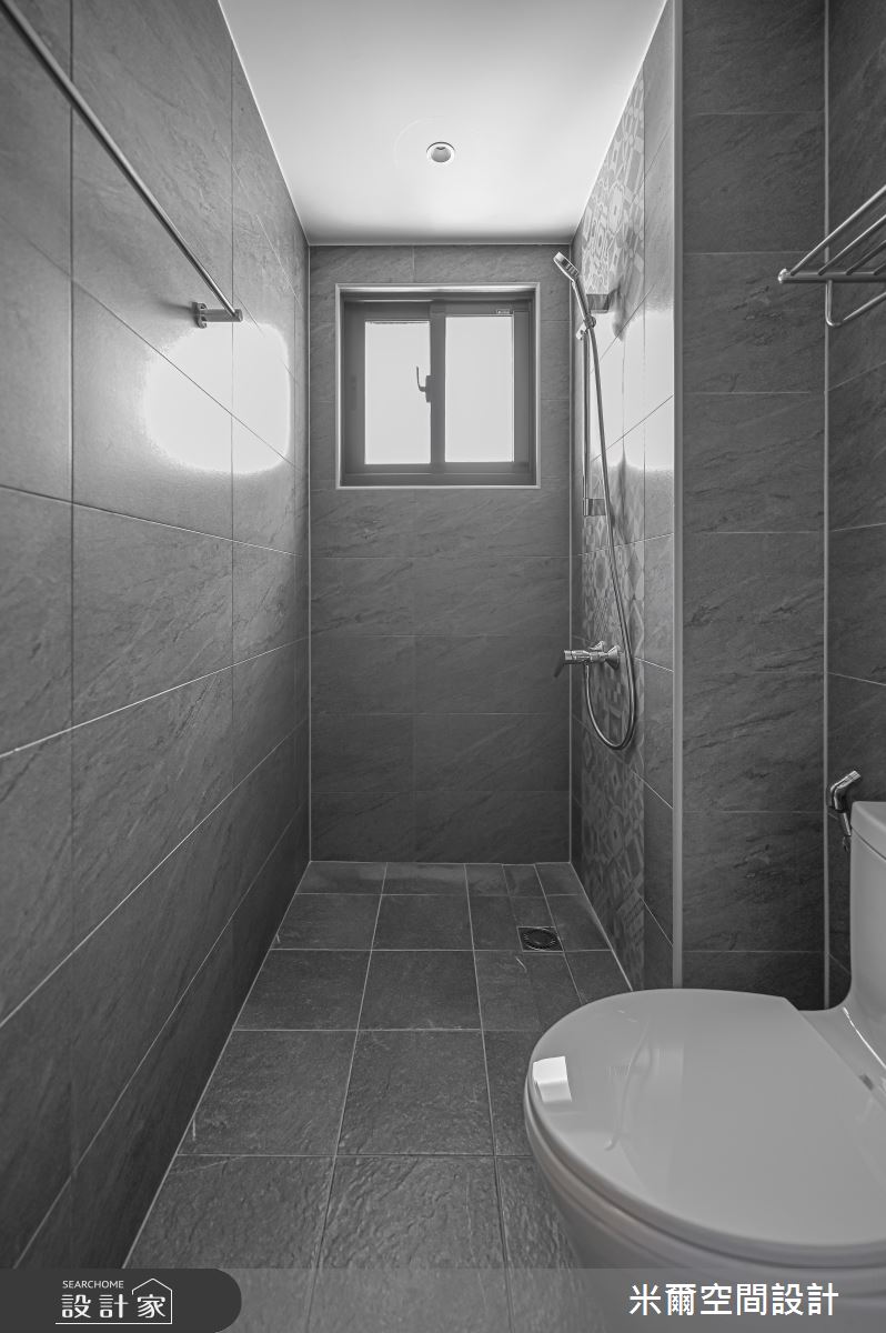 25坪新成屋(5年以下)＿北歐風浴室案例圖片＿米爾空間設計＿米爾_日光天晴_新竹竹北之18