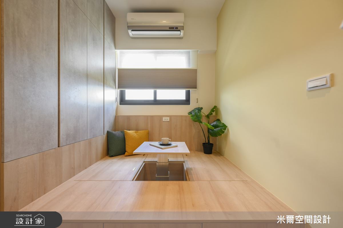 25坪新成屋(5年以下)＿北歐風多功能室案例圖片＿米爾空間設計＿米爾_日光天晴_新竹竹北之23