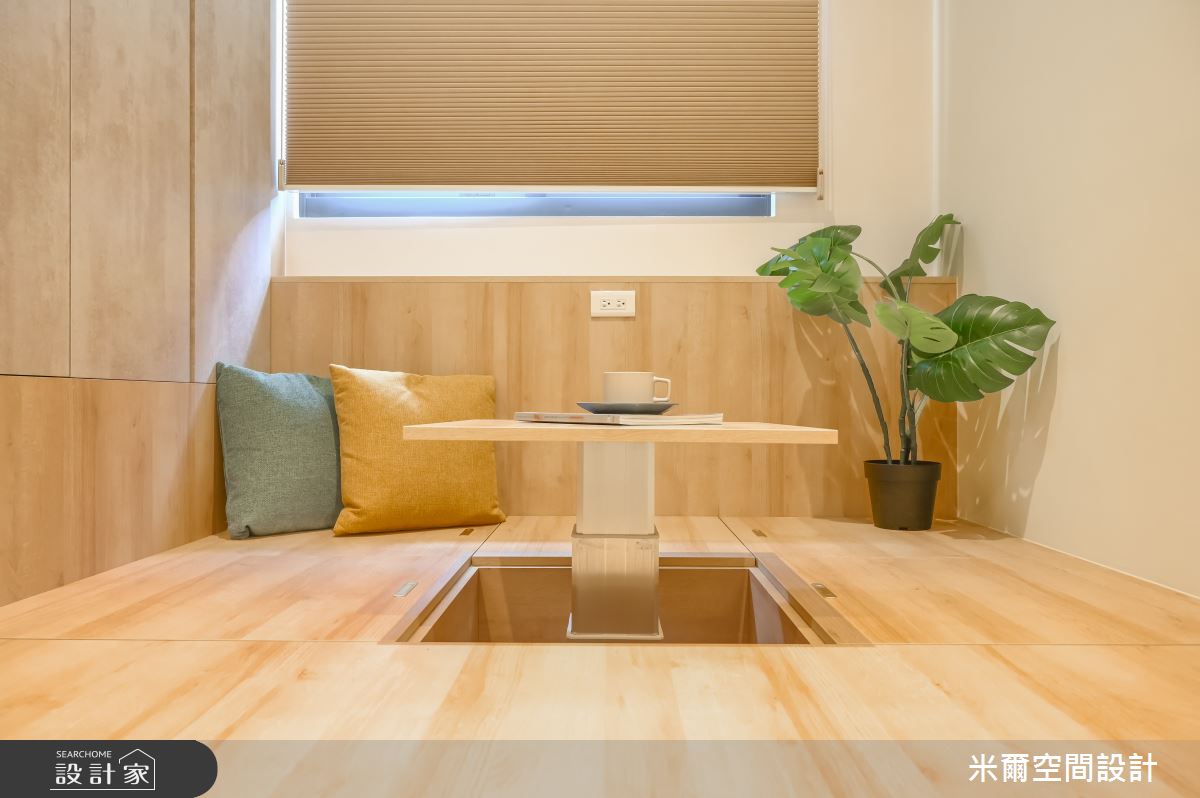 25坪新成屋(5年以下)＿北歐風多功能室案例圖片＿米爾空間設計＿米爾_日光天晴_新竹竹北之26