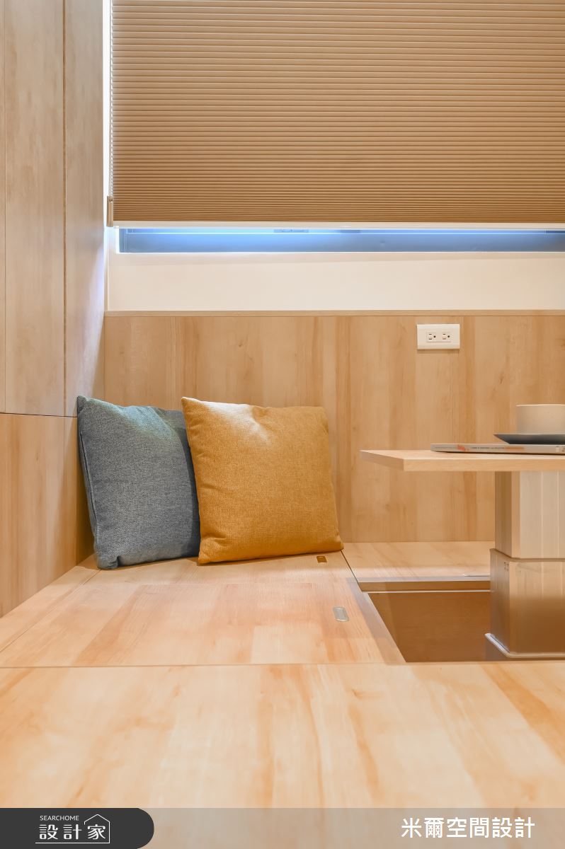 25坪新成屋(5年以下)＿北歐風多功能室案例圖片＿米爾空間設計＿米爾_日光天晴_新竹竹北之34