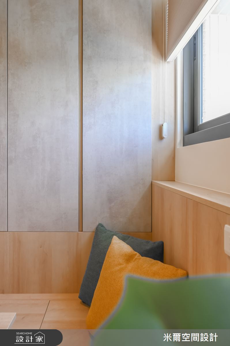 25坪新成屋(5年以下)＿北歐風多功能室案例圖片＿米爾空間設計＿米爾_日光天晴_新竹竹北之35