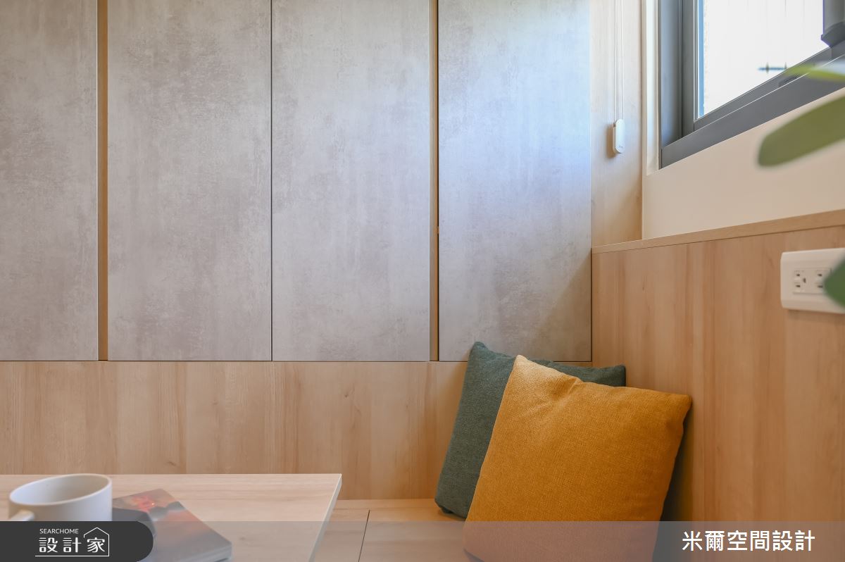 25坪新成屋(5年以下)＿北歐風多功能室案例圖片＿米爾空間設計＿米爾_日光天晴_新竹竹北之32