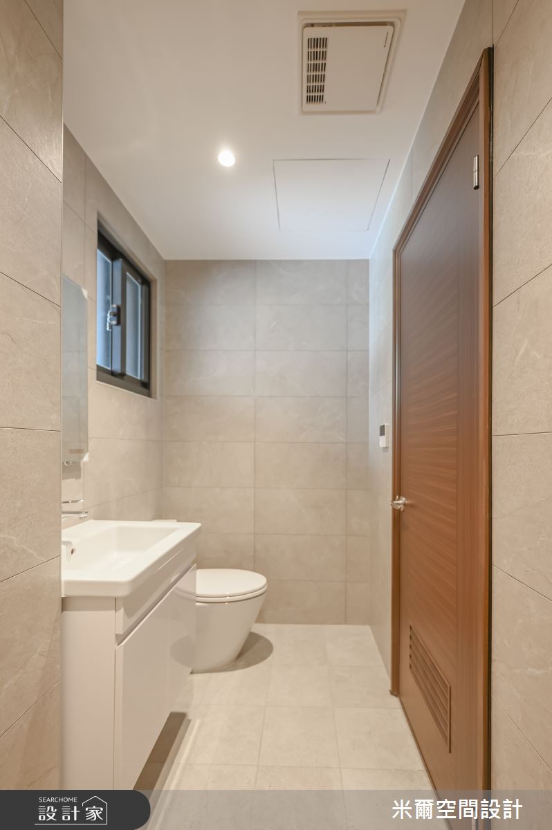 25坪新成屋(5年以下)＿北歐風浴室案例圖片＿米爾空間設計＿米爾_日光天晴_新竹竹北之42