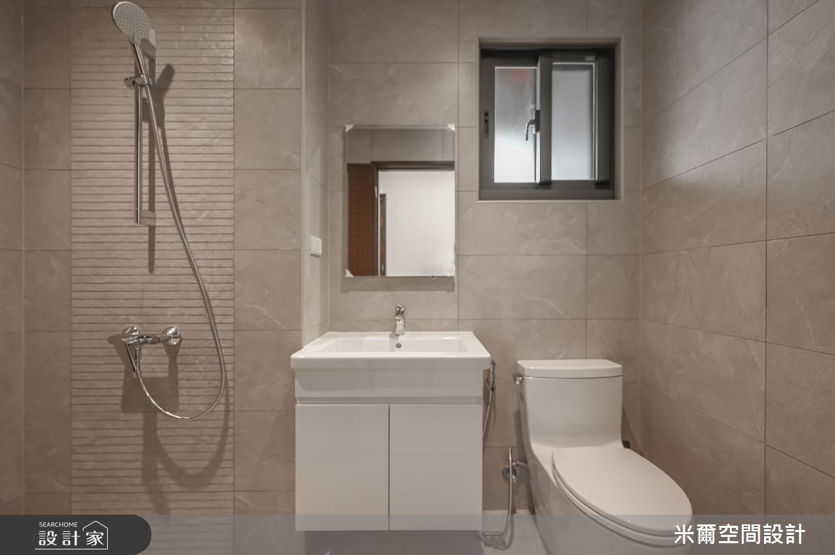 25坪新成屋(5年以下)＿北歐風浴室案例圖片＿米爾空間設計＿米爾_日光天晴_新竹竹北之43