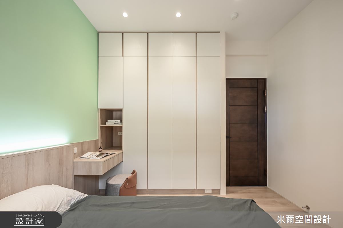 25坪新成屋(5年以下)＿北歐風客房案例圖片＿米爾空間設計＿米爾_日光天晴_新竹竹北之39