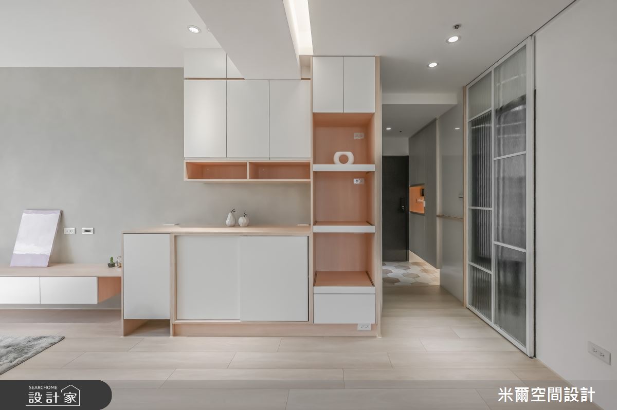 26坪新成屋(5年以下)＿現代北歐風客廳案例圖片＿米爾空間設計＿米爾_華興悅_新竹竹北之9