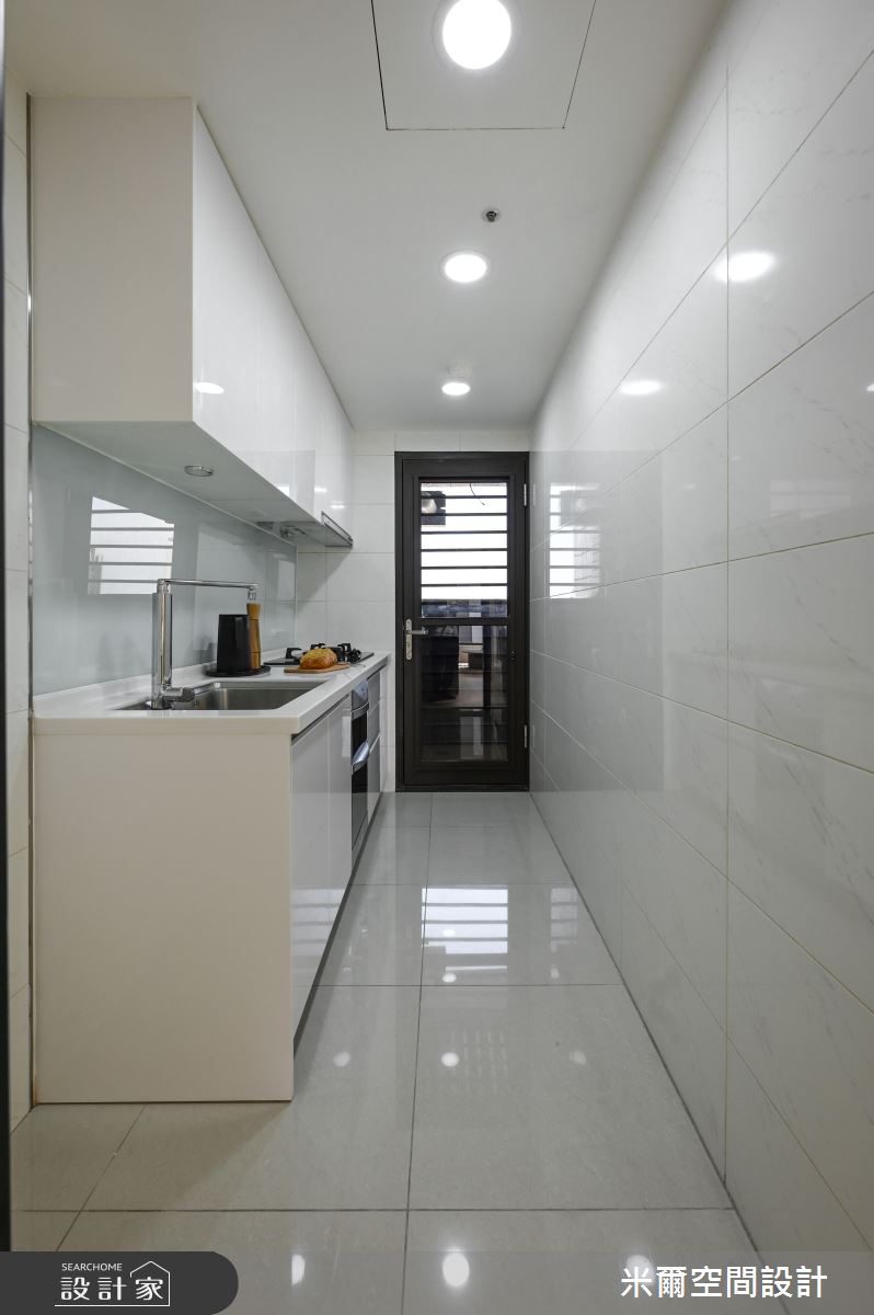 26坪新成屋(5年以下)＿現代北歐風廚房案例圖片＿米爾空間設計＿米爾_華興悅_新竹竹北之14