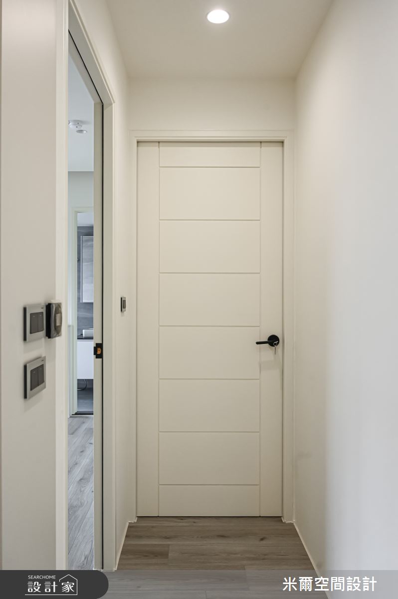 25坪新成屋(5年以下)＿奶油風案例圖片＿米爾空間設計＿米爾_春福賦格_新竹香山之11