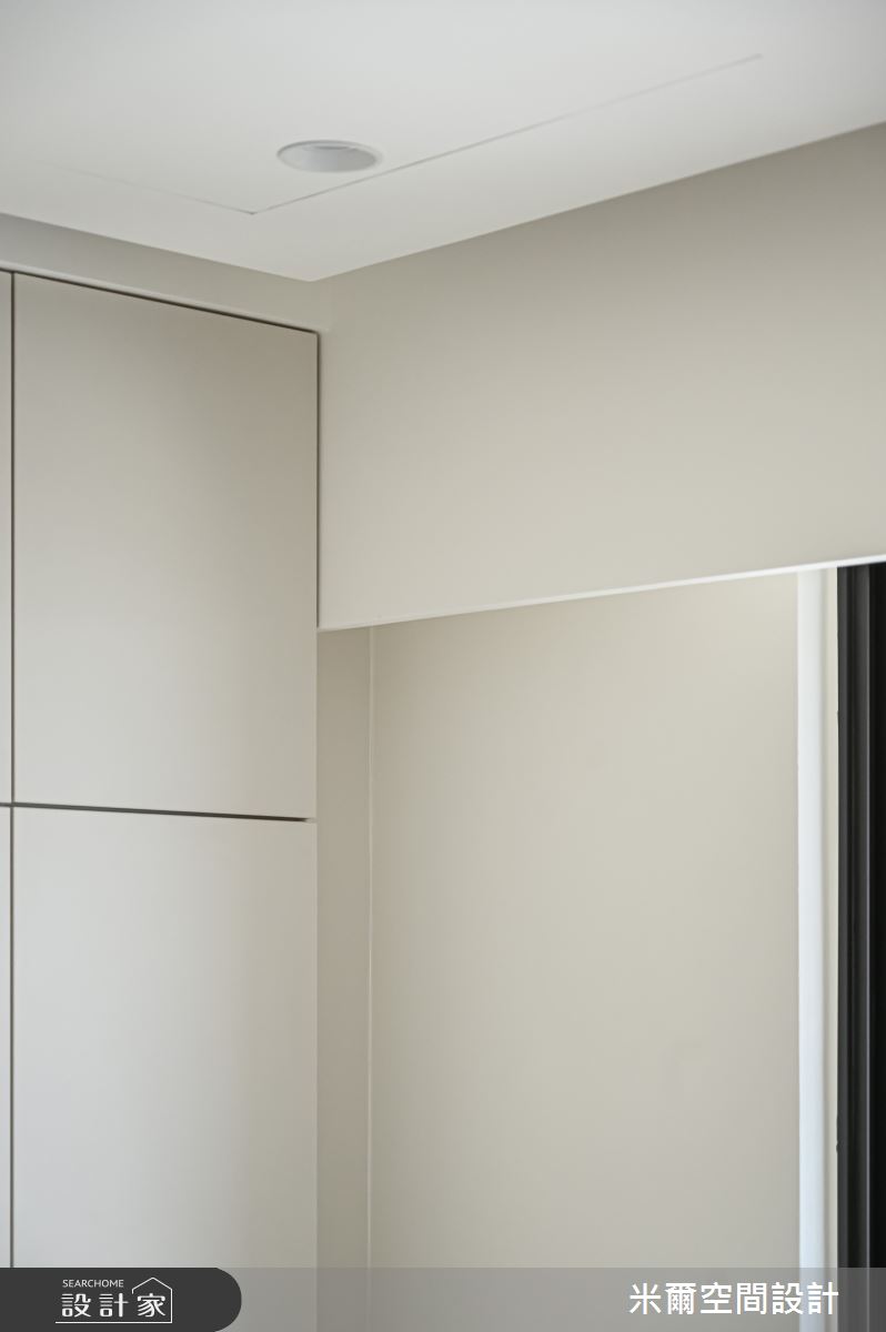 25坪新成屋(5年以下)＿奶油風臥室案例圖片＿米爾空間設計＿米爾_春福賦格_新竹香山之17