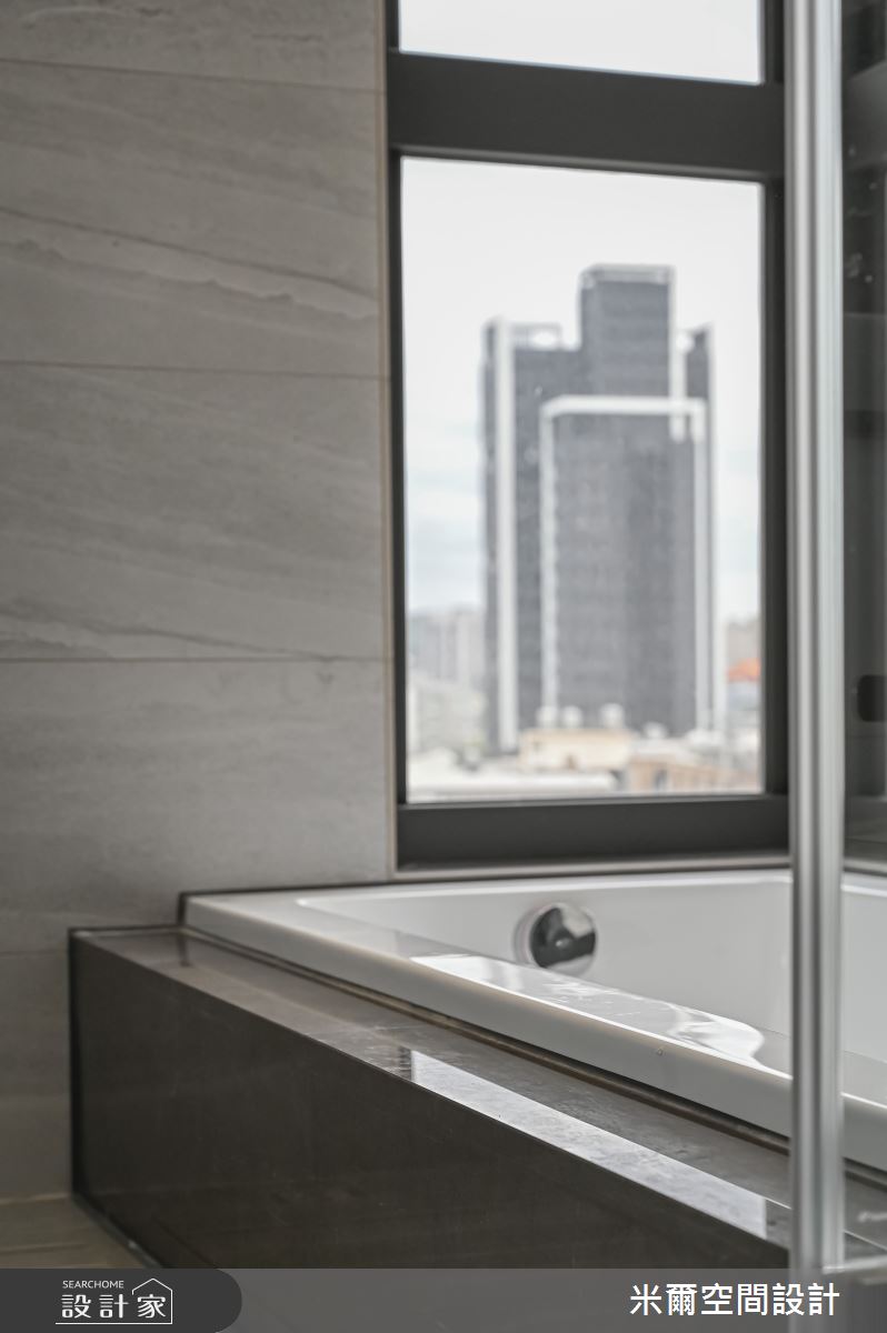 25坪新成屋(5年以下)＿奶油風浴室案例圖片＿米爾空間設計＿米爾_春福賦格_新竹香山之20