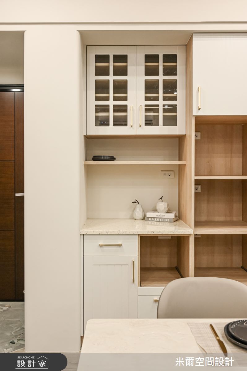 30坪新成屋(5年以下)＿美式風餐廳案例圖片＿米爾空間設計＿米爾_雙橡園_新竹香山之19