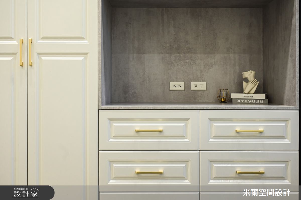 30坪新成屋(5年以下)＿美式風臥室案例圖片＿米爾空間設計＿米爾_雙橡園_新竹香山之24