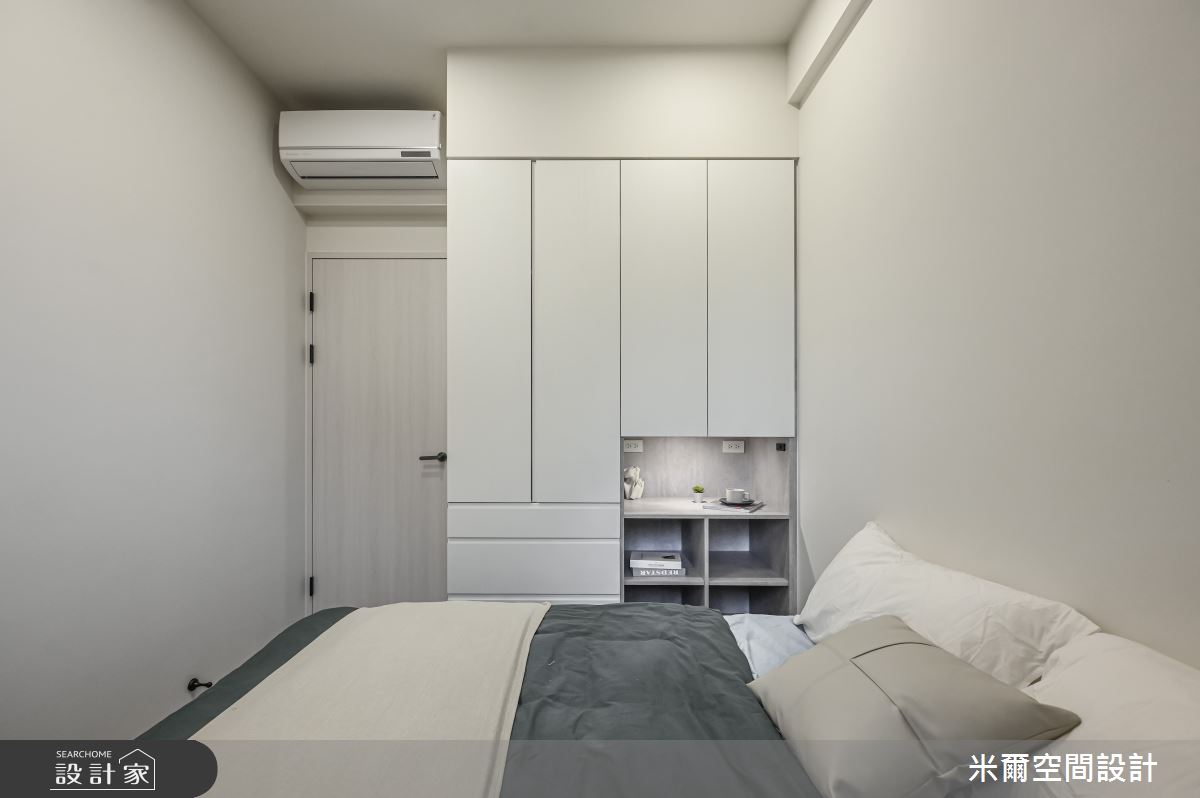 30坪新成屋(5年以下)＿美式風客房案例圖片＿米爾空間設計＿米爾_雙橡園_新竹香山之26