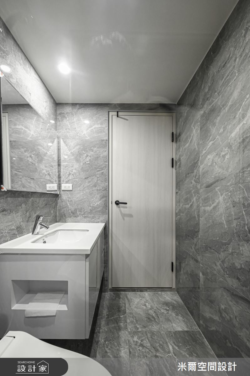 30坪新成屋(5年以下)＿美式風浴室案例圖片＿米爾空間設計＿米爾_雙橡園_新竹香山之31