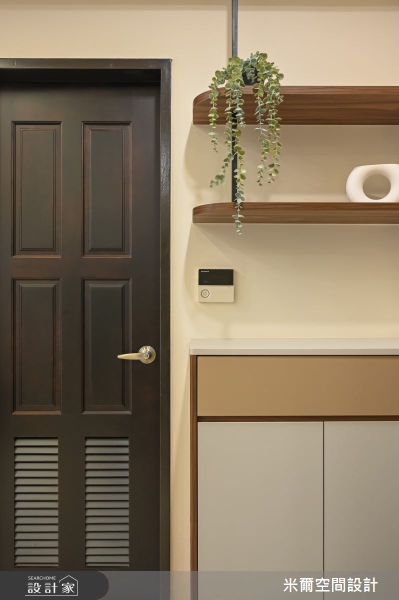 18坪新成屋(5年以下)＿奶茶風案例圖片＿米爾空間設計＿米爾_新竹悅佳川青_新竹北區之15