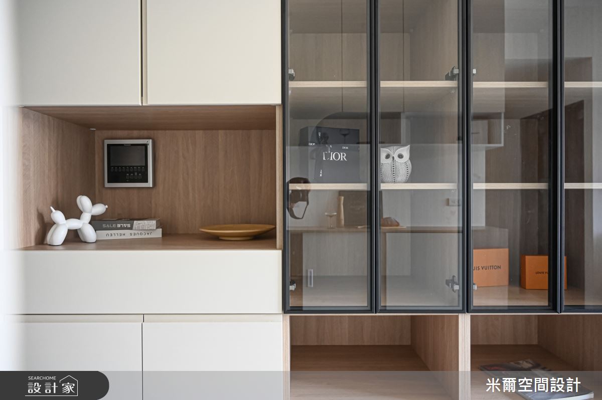 25坪新成屋(5年以下)＿混搭風客廳案例圖片＿米爾空間設計＿米爾_竹北櫻花聚_新竹竹北_混搭風之9