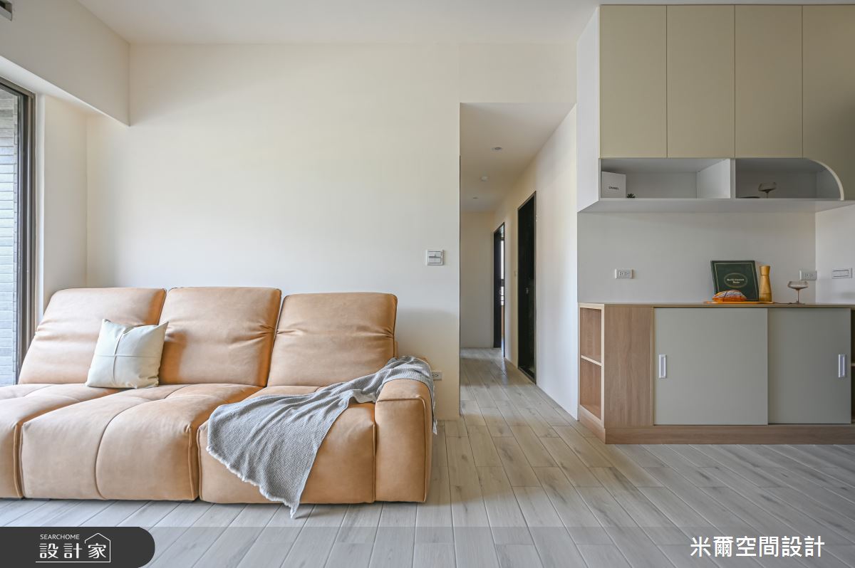 25坪新成屋(5年以下)＿混搭風客廳案例圖片＿米爾空間設計＿米爾_竹北櫻花聚_新竹竹北_混搭風之12