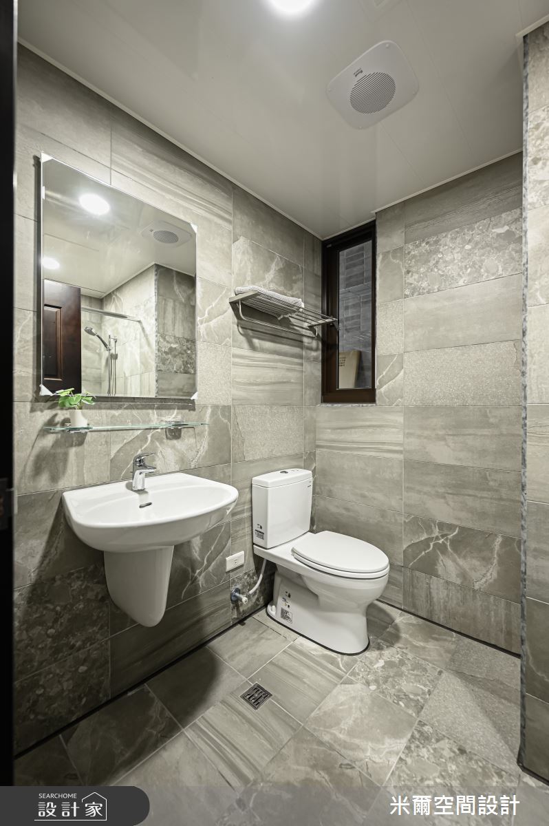 25坪新成屋(5年以下)＿混搭風浴室案例圖片＿米爾空間設計＿米爾_竹北櫻花聚_新竹竹北_混搭風之44