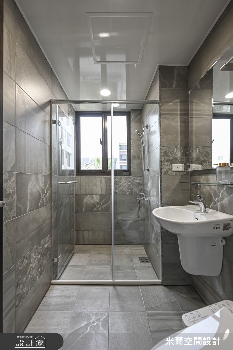 25坪新成屋(5年以下)＿混搭風浴室案例圖片＿米爾空間設計＿米爾_竹北櫻花聚_新竹竹北_混搭風之47