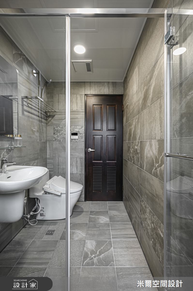 25坪新成屋(5年以下)＿混搭風浴室案例圖片＿米爾空間設計＿米爾_竹北櫻花聚_新竹竹北_混搭風之43