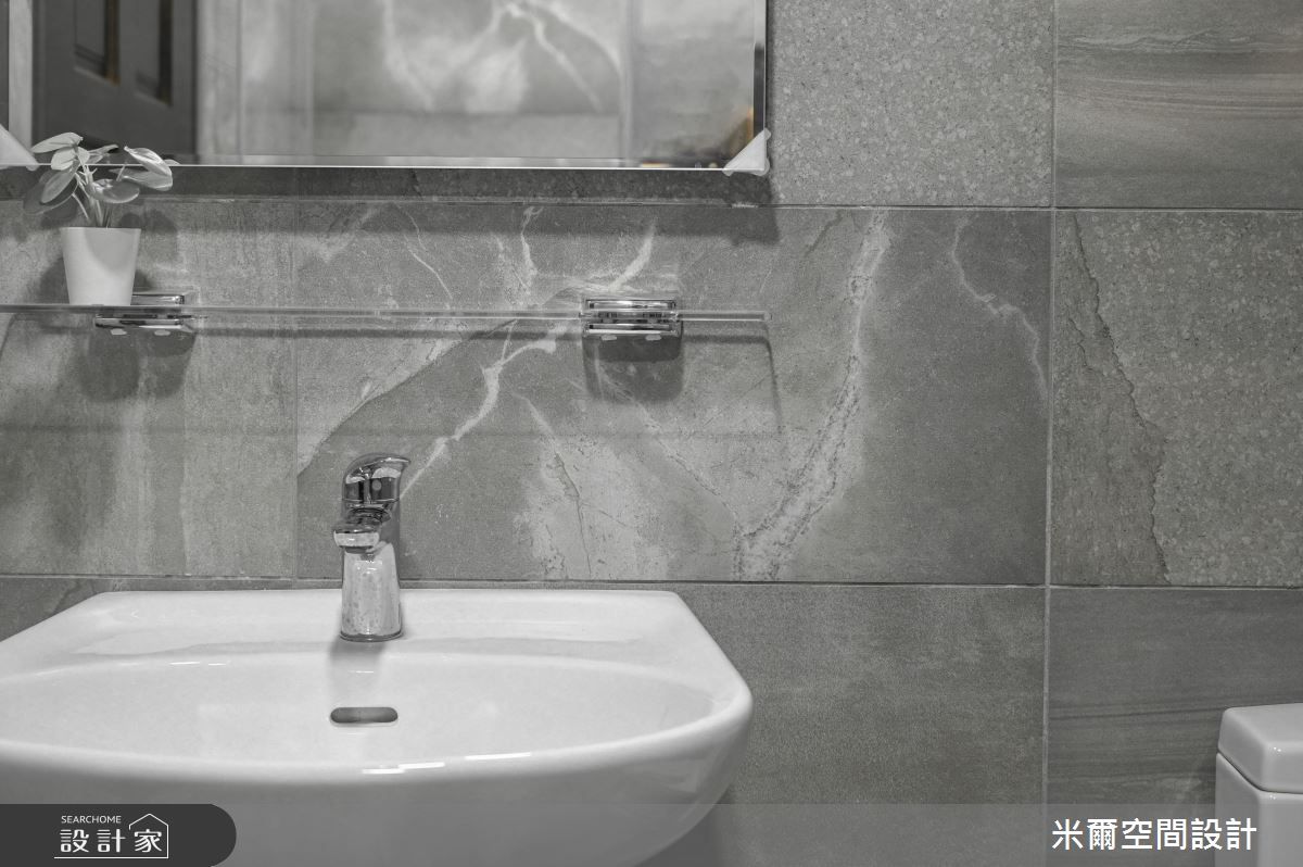 25坪新成屋(5年以下)＿混搭風浴室案例圖片＿米爾空間設計＿米爾_竹北櫻花聚_新竹竹北_混搭風之49