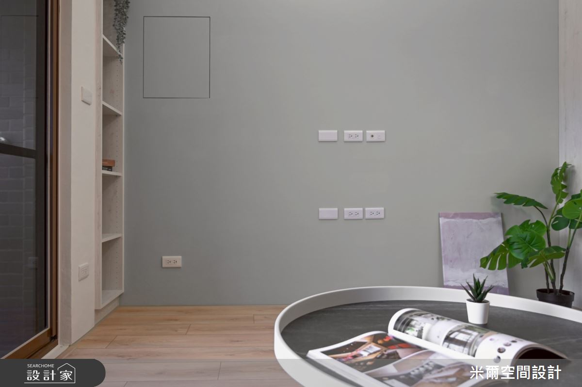 25坪新成屋(5年以下)＿現代風客廳案例圖片＿米爾空間設計＿米爾_昌益璽硯_新竹竹北之10