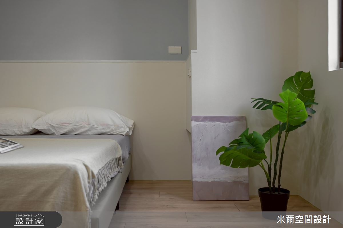 25坪新成屋(5年以下)＿現代風臥室案例圖片＿米爾空間設計＿米爾_昌益璽硯_新竹竹北之31