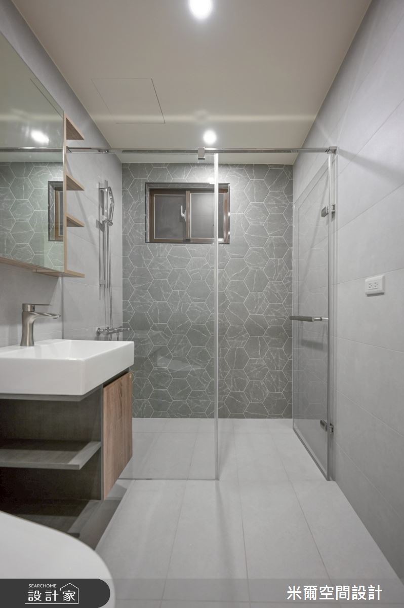 25坪新成屋(5年以下)＿現代風浴室案例圖片＿米爾空間設計＿米爾_昌益璽硯_新竹竹北之48