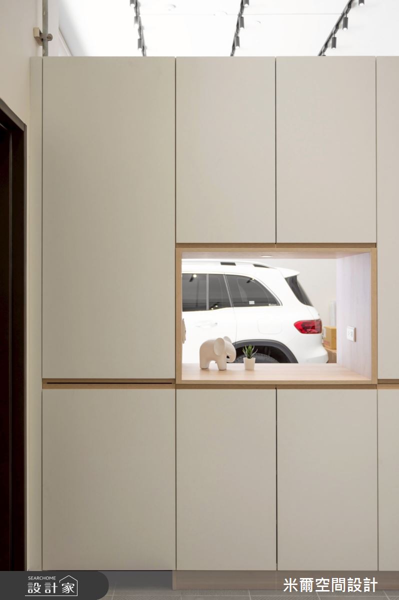 80坪新成屋(5年以下)＿現代風玄關案例圖片＿米爾空間設計＿米爾_傑出-臻藏2_新竹竹北之4