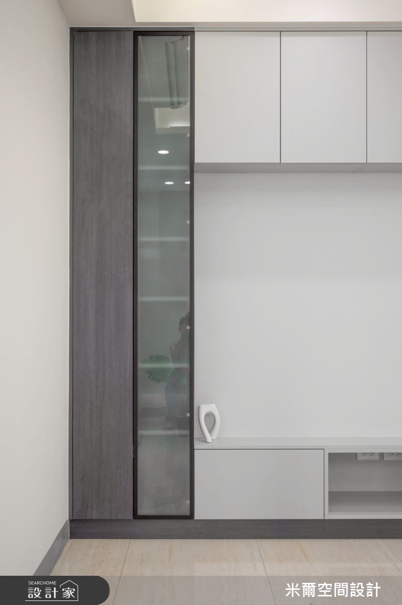 80坪新成屋(5年以下)＿現代風客廳案例圖片＿米爾空間設計＿米爾_傑出-臻藏2_新竹竹北之13