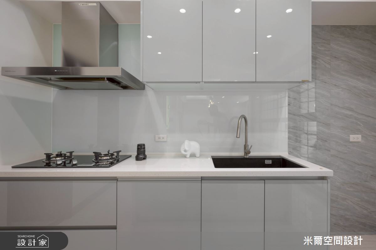 80坪新成屋(5年以下)＿現代風廚房案例圖片＿米爾空間設計＿米爾_傑出-臻藏2_新竹竹北之20