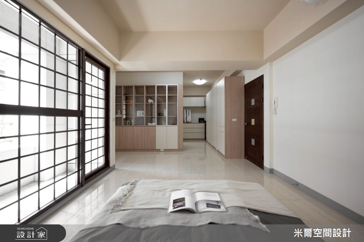 80坪新成屋(5年以下)＿現代風臥室更衣間案例圖片＿米爾空間設計＿米爾_傑出-臻藏2_新竹竹北之23