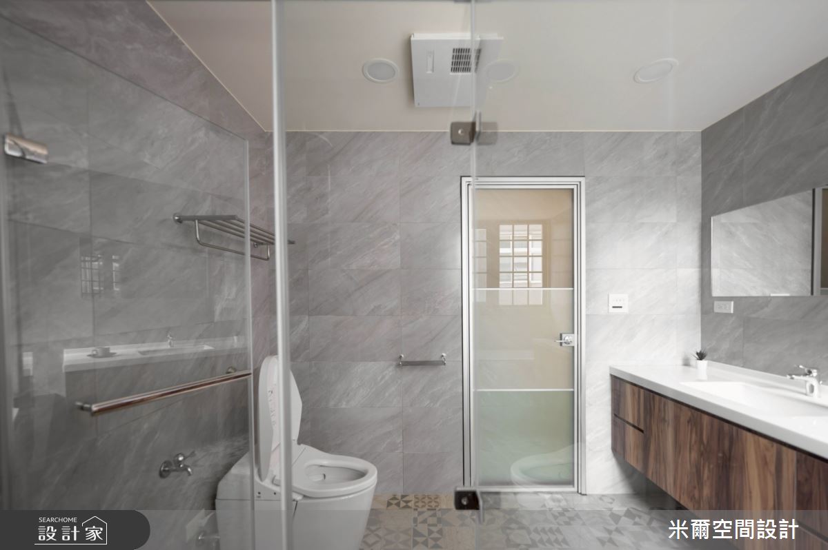 80坪新成屋(5年以下)＿現代風浴室案例圖片＿米爾空間設計＿米爾_傑出-臻藏2_新竹竹北之49