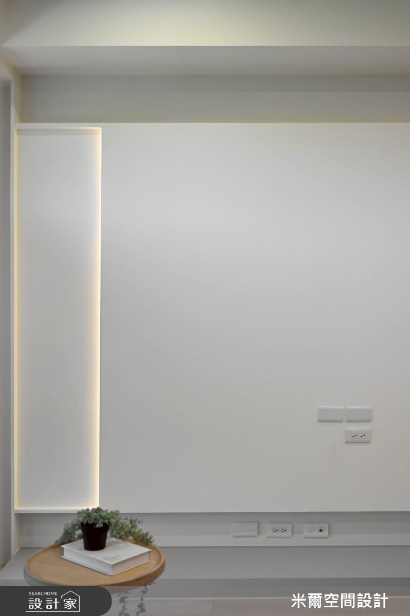 28坪新成屋(5年以下)＿現代風客廳案例圖片＿米爾空間設計＿米爾_學府首席_新竹市之8