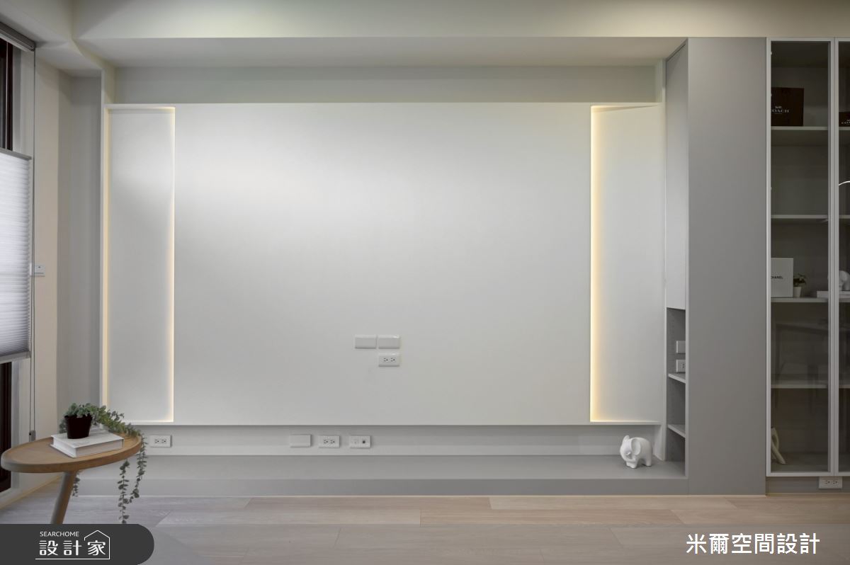 28坪新成屋(5年以下)＿現代風客廳案例圖片＿米爾空間設計＿米爾_學府首席_新竹市之7