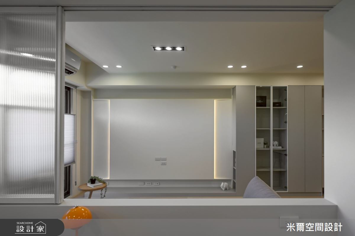 28坪新成屋(5年以下)＿現代風客廳案例圖片＿米爾空間設計＿米爾_學府首席_新竹市之14