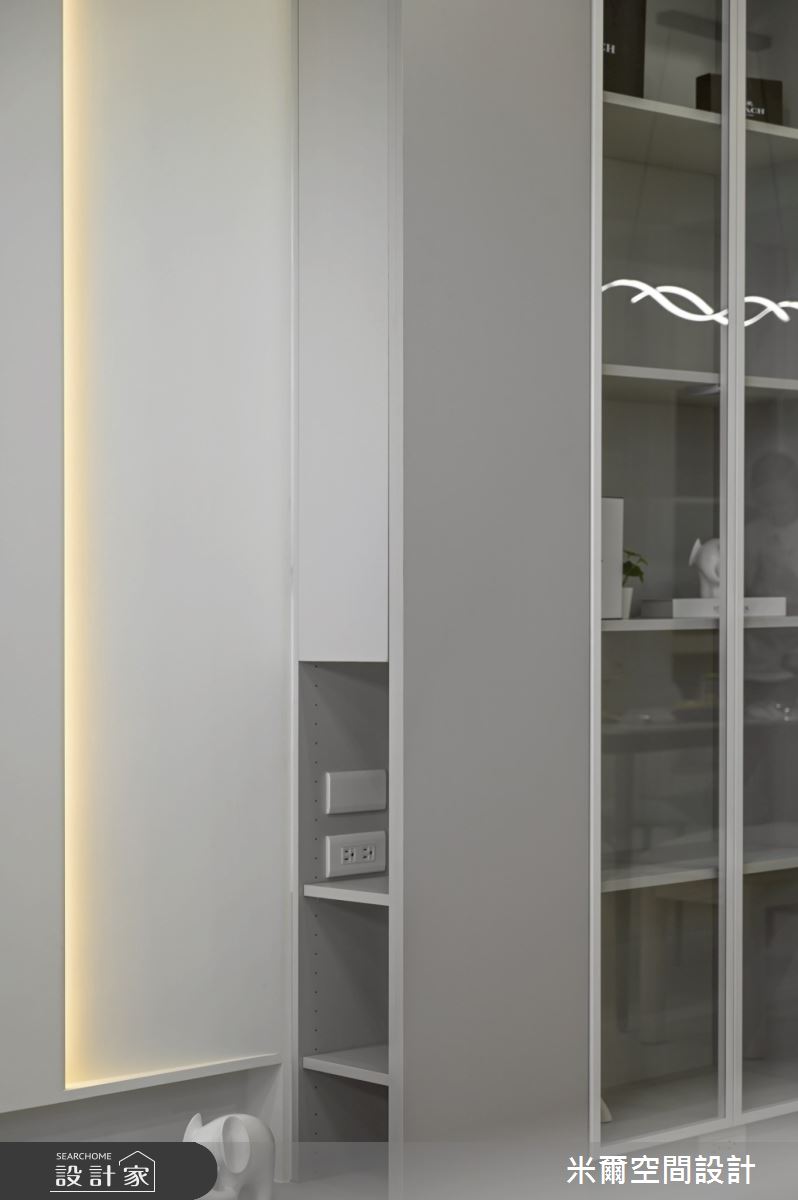 28坪新成屋(5年以下)＿現代風客廳案例圖片＿米爾空間設計＿米爾_學府首席_新竹市之21