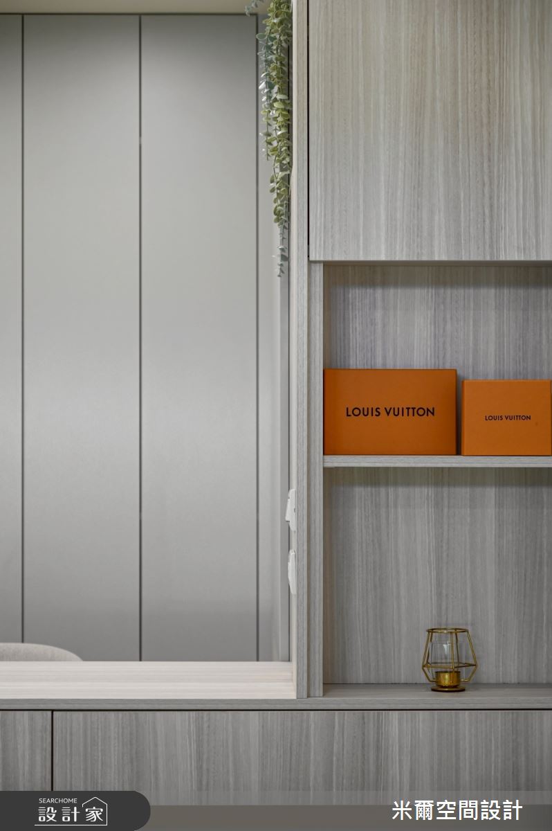 28坪新成屋(5年以下)＿現代風臥室案例圖片＿米爾空間設計＿米爾_學府首席_新竹市之41