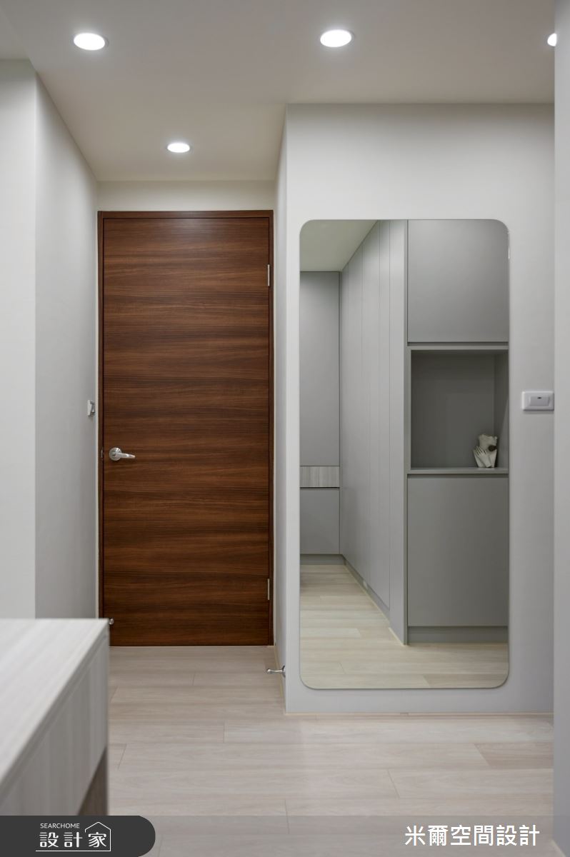 28坪新成屋(5年以下)＿現代風臥室案例圖片＿米爾空間設計＿米爾_學府首席_新竹市之34