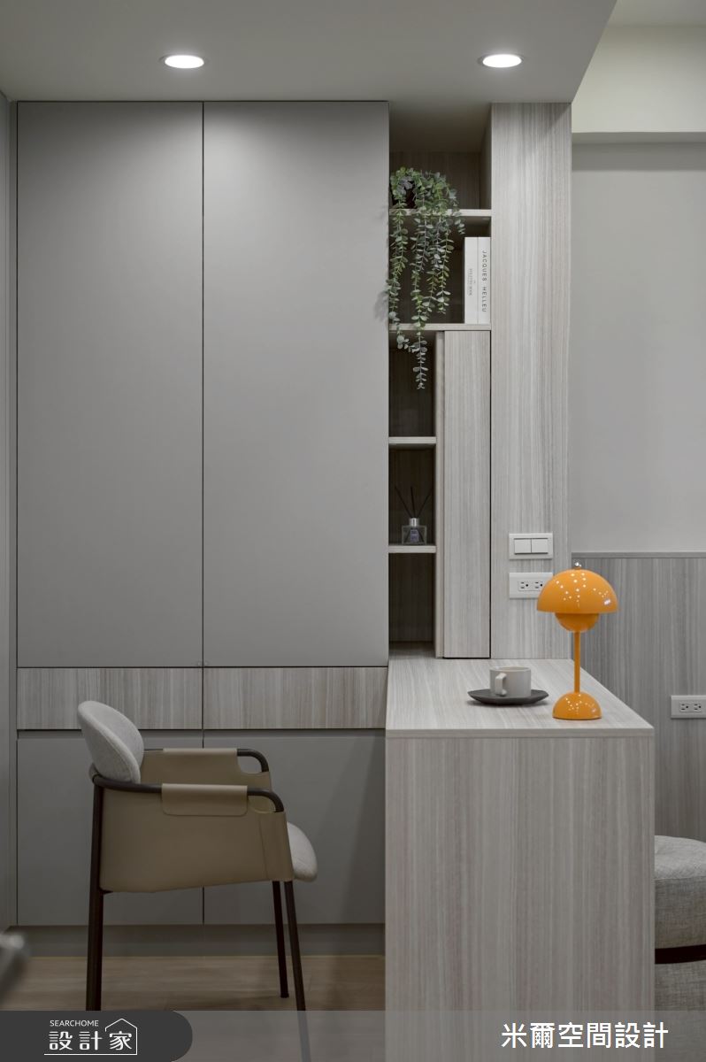 28坪新成屋(5年以下)＿現代風臥室案例圖片＿米爾空間設計＿米爾_學府首席_新竹市之40