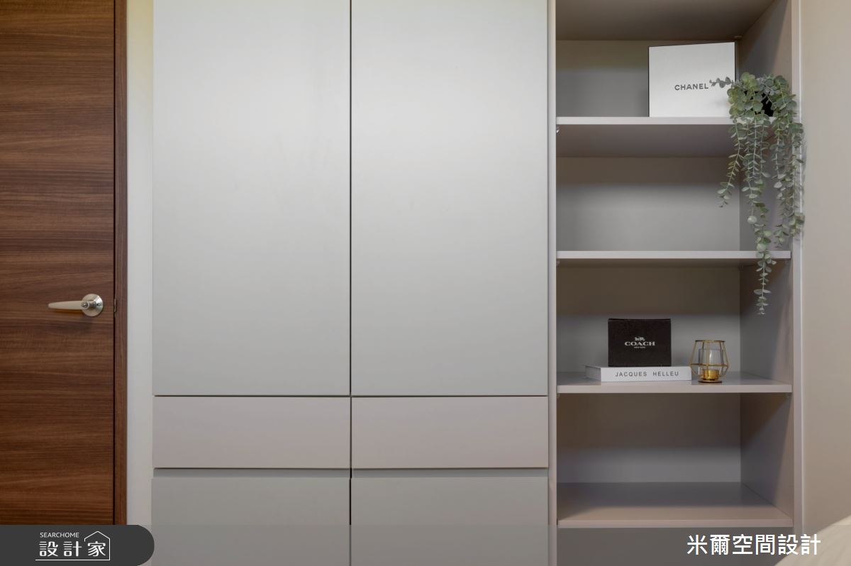 28坪新成屋(5年以下)＿現代風臥室案例圖片＿米爾空間設計＿米爾_學府首席_新竹市之47