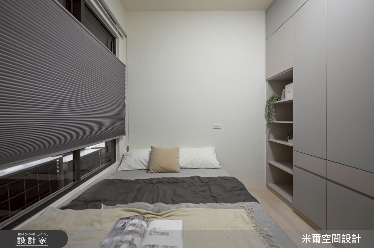 28坪新成屋(5年以下)＿現代風客房案例圖片＿米爾空間設計＿米爾_學府首席_新竹市之45